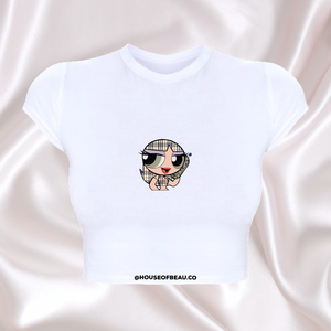 POWERPUFF SINGLE CROP TOP (3 styles)