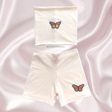 Load image into Gallery viewer, COMFY DOUBLE LAYERED SUPER SOFT JERSEY BANDEAU &amp; SHORTS SET