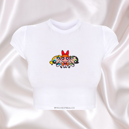 POWERPUFF GIRLS CROP TOP